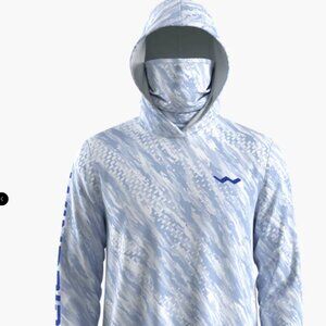 NEW WinderRider Hooded Helios Fishing Shirt with Gaiter, Size Small